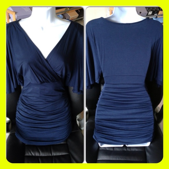 Dresses & Skirts - Kimono ruched Dress/ Top